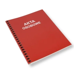 Teczka Akta osobowe T1 czerwona - Penword
