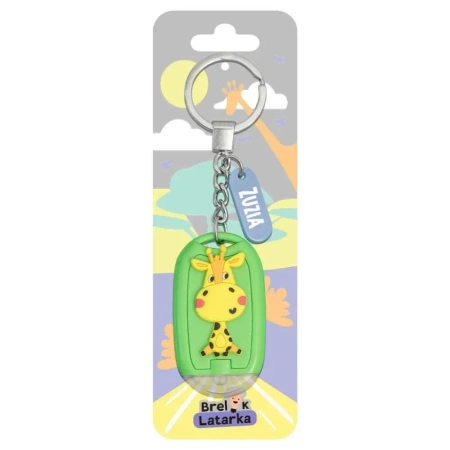 Brelok 3D z latarką - Zuzia - Be-Happy Gifts