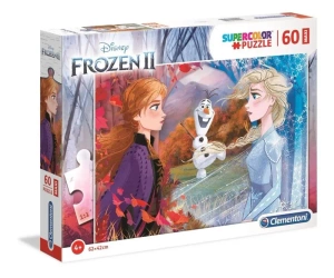 Puzzle 60 Maxi Super kolor Frozen 2 - Clementoni