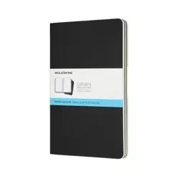 Zeszyt 13x21 kropka 40K czarny (3szt) MOLESKINE