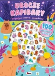 Słodziaki Urocze kapibary 100 naklejek - Natalia Kawałko-Dzikowska