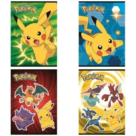 Zeszyt A5/16K linia 2-kol Pokemon (15szt) - ST-MAJEWSKI