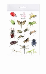 Tatuaże zmywalne Owady - Mama Maluje