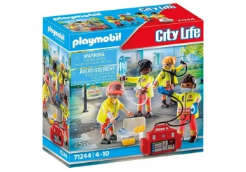 Figurki City Life 71244 Zespół ratunkowy - Playmobil