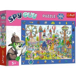 Puzzle100 Obserwacyjne - Spy Guy Miasteczko TREFL