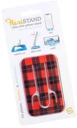 FlexiStand podstawka pod telefon - Red Tartan - Thinking Gifts