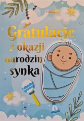 Karnet Narodziny chłopiec - YEKU