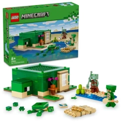 Lego Minecraft Domek na plaży żółwi 21254