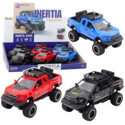 Terenówka Raptor otwierane drzwi i dźwięk MIX - Leantoys