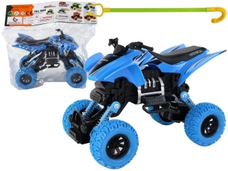 Terenówka pchacz quad XC niebieski - Leantoys