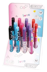 Pióro kulkowe na naboje Junior (12szt) - Cresco