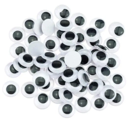 Ruchome oczka 14mm 60szt - Brewis