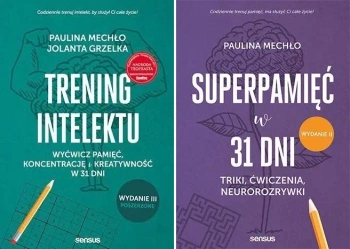Trening intelektu + Superpamięć w 31 dni Paulina Mechło, Jolanta Grzelka - Paulina Mechło, Jolanta Grzelka