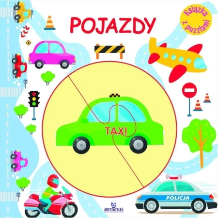 Książeczka z puzzlami. Pojazdy - Ewelina Grzankowska