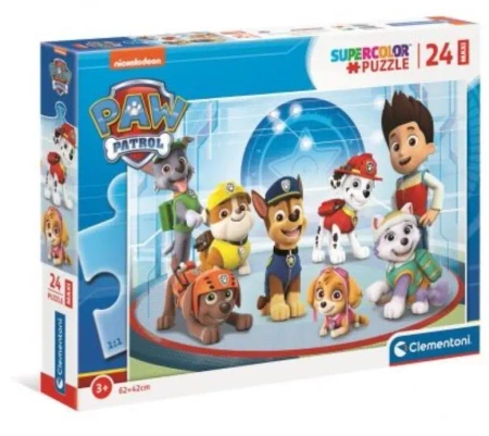 Puzzle 24 Maxi Super Kolor Psi Patrol - Clementoni