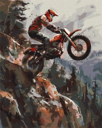 Malowanie po numerach - Ekstremalny w grórach - Ideyka