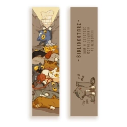 Zakładka kartonowa - Bibliokotarz - Molom