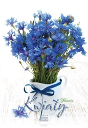 Kalendarz 2025 Ścienny Mały Kwiaty - Avanti