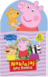 Świnka Peppa. Naklejaj bez końca cz.2 Ubrania.. - praca zbiorowa