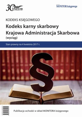 eBook Kodeks karny skarbowy. Krajowa Administracja Skarbowa - Infor Pl