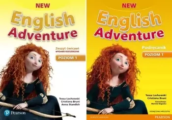 NEW ENGLISH ADVENTURE PL 1 PODRĘCZNIK + ĆWICZENIA - praca zbiorowa