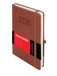 Kalendarz 2026 A5 Memofix DNS mocha mousse - -
