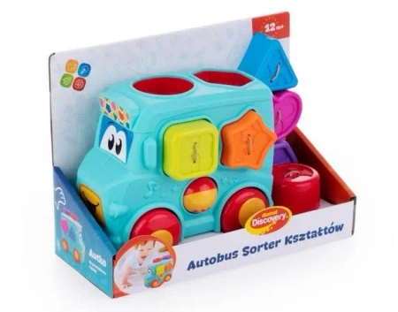 Autobus sorter kształtów - Dumel