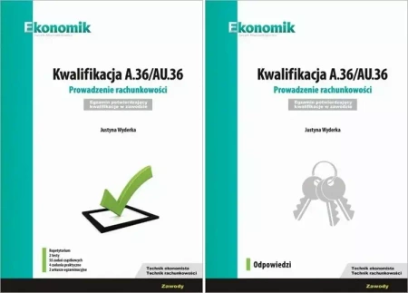 Kwalifikacja A.36/AU.36. Repetytorium, Odpowiedzi - Justyna Wyderka