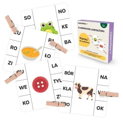 Klamerkowe zadania. Wyrazy dwusylabowe - LearnHow