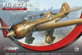 PZL-23B Karaś Polski Samolot - kampania 1939 - Mirage Hobby