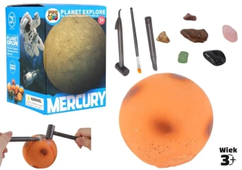 Wykopaliska minerałów planeta Merkury - Pro Kids