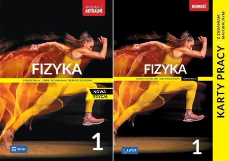 FIZYKA 1 Podręcznik+ KARTY PRACY z zadaniami maturalnymi ROZSZERZONY - Barbara Sagnowska, Maria Fiałkowska, Jadwiga Sala