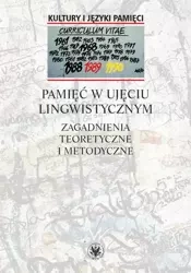 eBook Pamięć w ujęciu lingwistycznym - Waldemar Czachur mobi epub