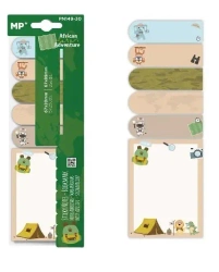 Karteczki samoprzylepne safari 6x25szt - MP Main Paper