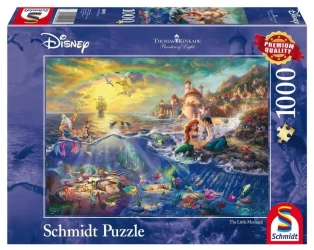 Puzzle PQ 1000 Mała Syrenka (Disney) G3 - Schmidt