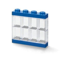 Lego(R) witryna na 8 minifigurek niebieska - NHG