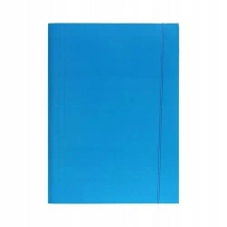 Teczka z gumką A4 niebieska - Sweet colours