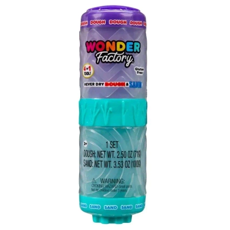 Wonder Factory Never Dry Dough&Sand Purple Teal - MGA