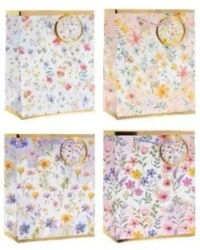 Torebka prezentowa 26x32x10cm Kwiaty MIX - Rozette
