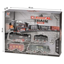 Lokomotywa z torami na baterie - Anek