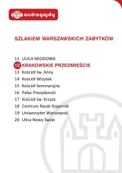 audiobook Krakowskie Przedmieście. Szlakiem warszawskich zabytków - Ewa Chęć