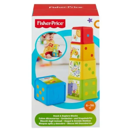 Fisher-Price. CDC52 Klocki odkrywcy