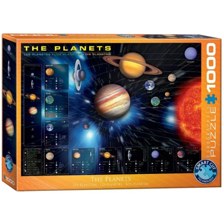 Puzzle 1000 The Planets 6000-1009 - Eurographics