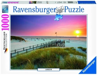 Puzzle 1000 Zachód słońca - Ravensburger