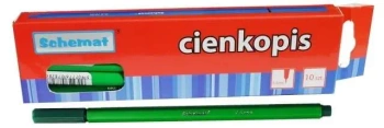 Cienkopis 0,4mm ciemny zielony (10szt) - Schemat
