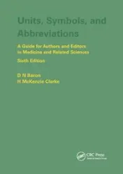 Units, Symbols, and Abbreviations - Denis Baron