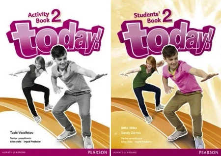 Today! 2 Komplet Pearson - David Todd, Tamzin Thompson, Erika Stiles, Sandy Zervas