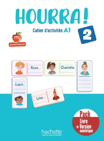 Hourra 2 ćwiczenia + kod (ćwiczenia online) /PACK/