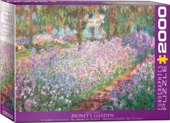 Puzzle 2000 Monet´s Garden by Claude Mo 8220-4908 - Eurographics