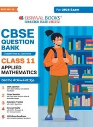 Oswaal CBSE Question Bank Class 11 Applied Mathematics, Chapterwise and Topicwise Solved Papers For 2025 Exams - , Oswaal Editorial Board